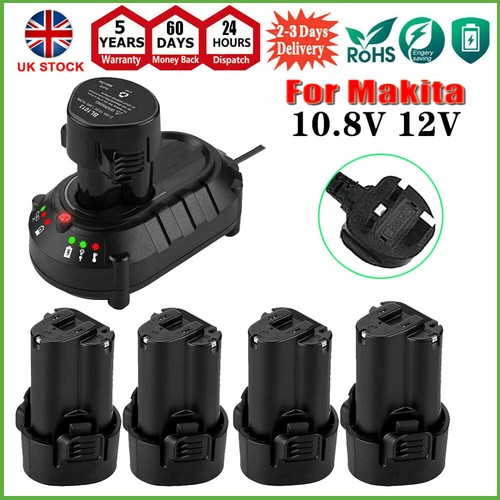 12v battery for makita - 10.8v,