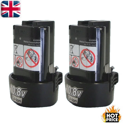 2pack for makita bl1013 8v - bl1013, 10.8v