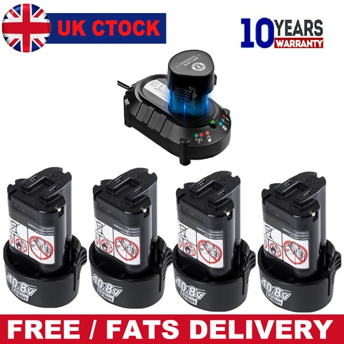 4pack 6ah for makita - 10.8v,