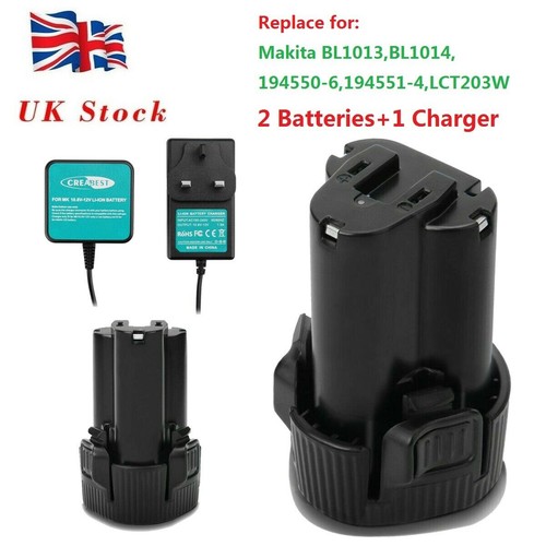 Ion battery charger - 10.8v, battery/charger