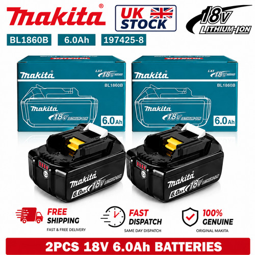 Makita 18v 0ah battery - makita, 6.0ah
