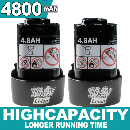 2pack for makita bl1013 - 2pack, 10.8v
