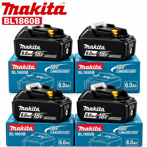 Genuine makita 6ah 18v - 4x,