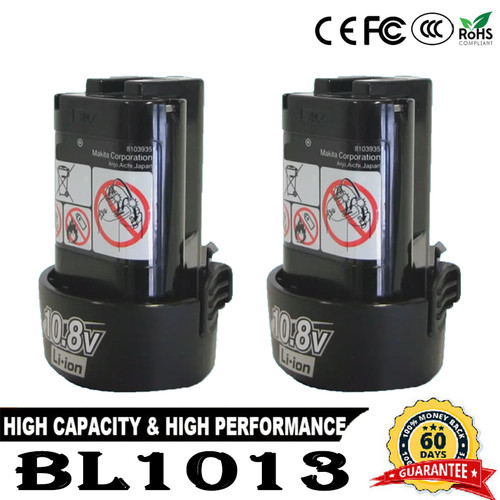 2pack for makita bl1013 - 2pack,